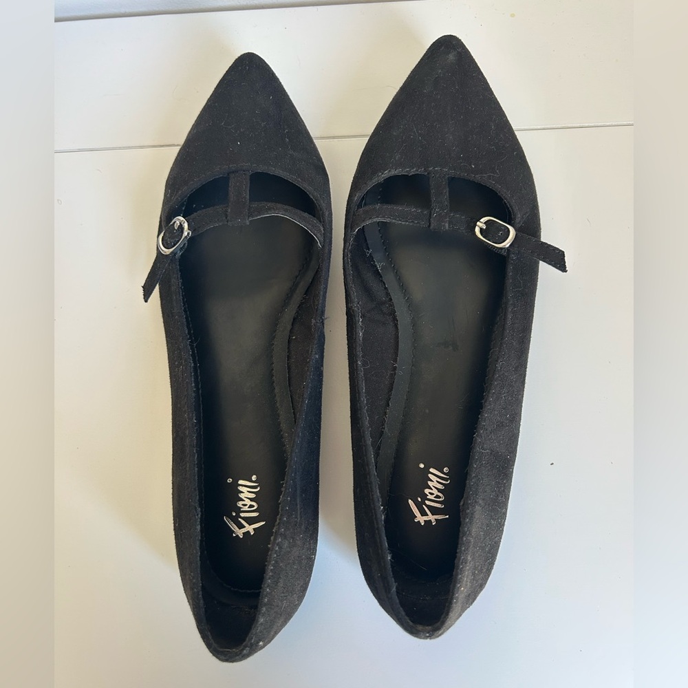 FIONI Clothing Women's Elegant Black Loafers